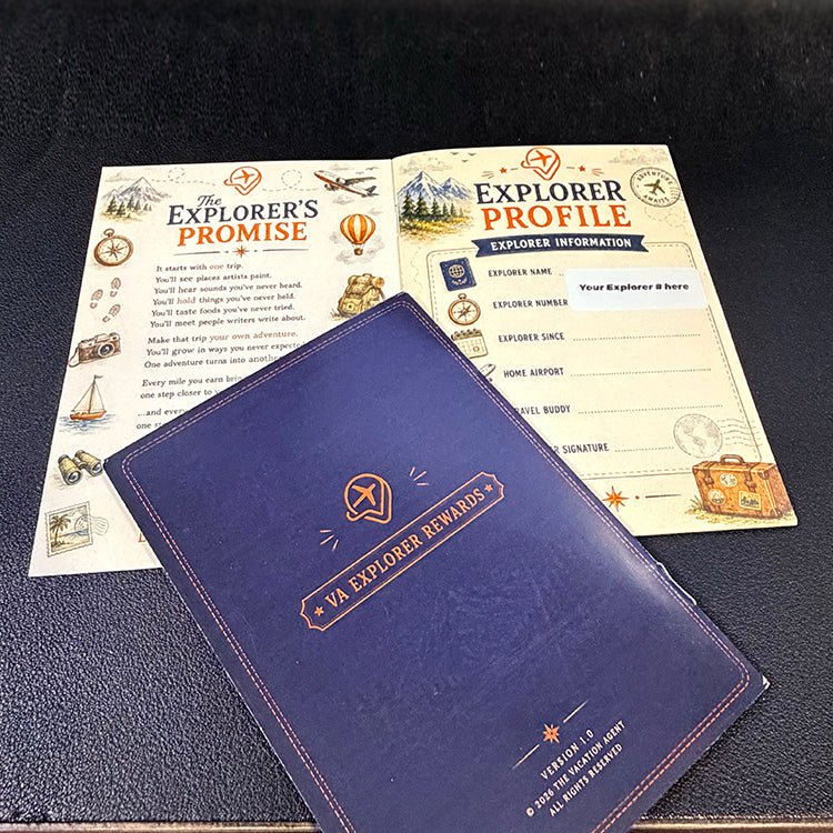 VA Rewards Explorer Passport - The Vacation Agent