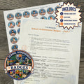 VA Rewards: School Achievement Badges (Part 1) - DIGITAL PDF - The Vacation Agent